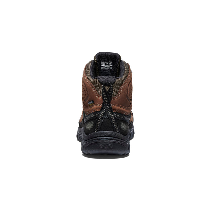 Men's Targhee IV Waterproof Hiking Boot Bison/Black | Keen Discount