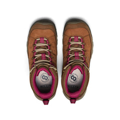 Women's Targhee IV Waterproof Hiking Boot Bison/Beaujolais | Keen Outlet