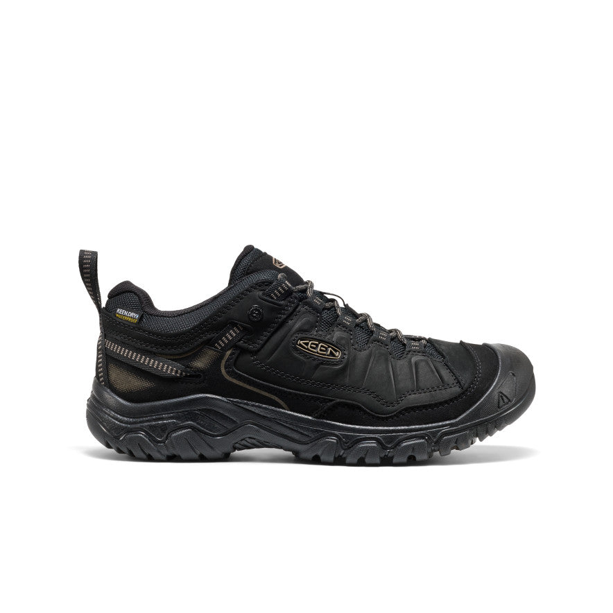 Men's Targhee IV Waterproof Hiking Shoe Triple Black / Keen Online