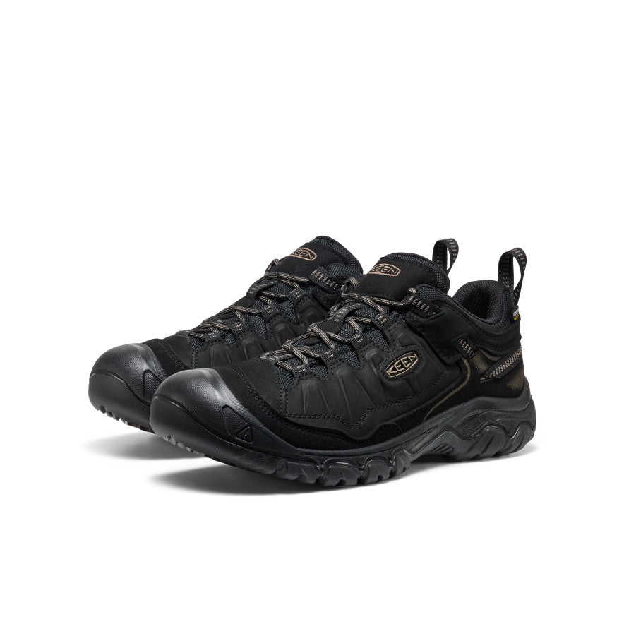 Men's Targhee IV Waterproof Hiking Shoe Triple Black / Keen Online