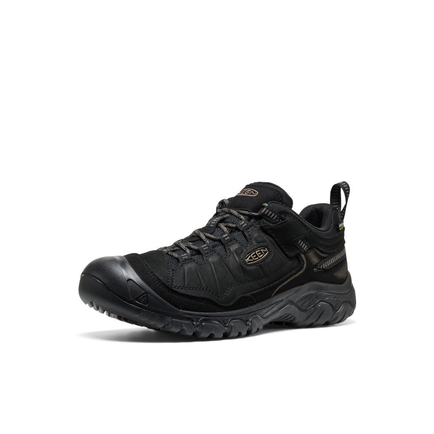 Men's Targhee IV Waterproof Hiking Shoe Triple Black / Keen Online