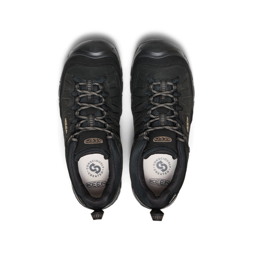 Men's Targhee IV Waterproof Hiking Shoe Triple Black / Keen Online