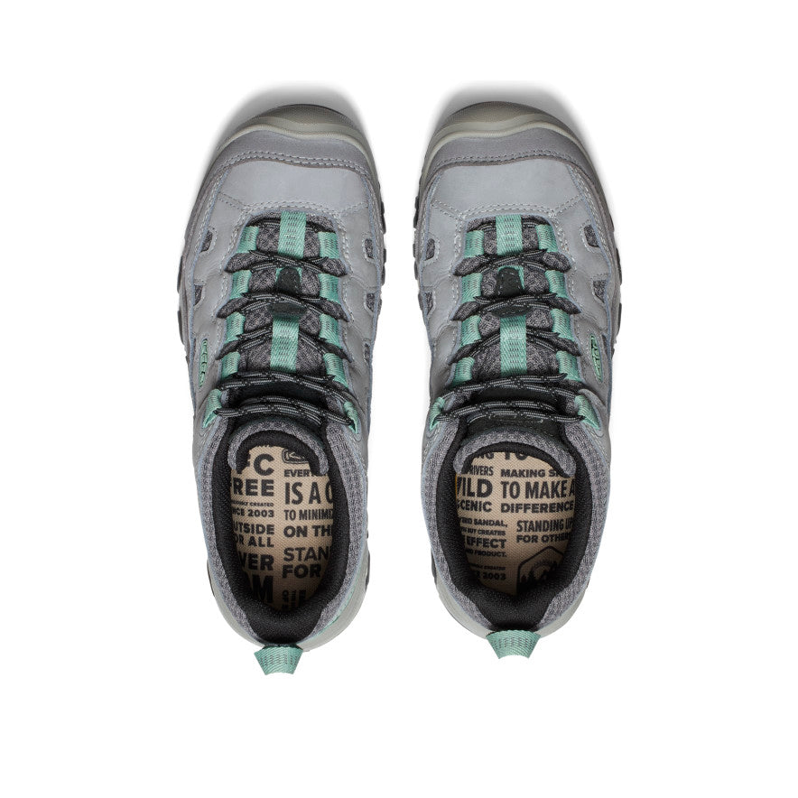 Women's Targhee IV Vented Hiking Shoe Alloy/Granite Green / Keen For sale