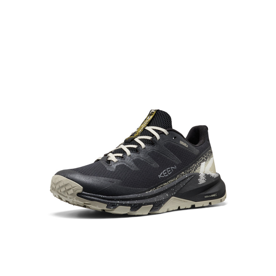 Men's Targhee Apex Wide Waterproof Hiking Shoe Black/Abbey Stone | Kenn On Sale