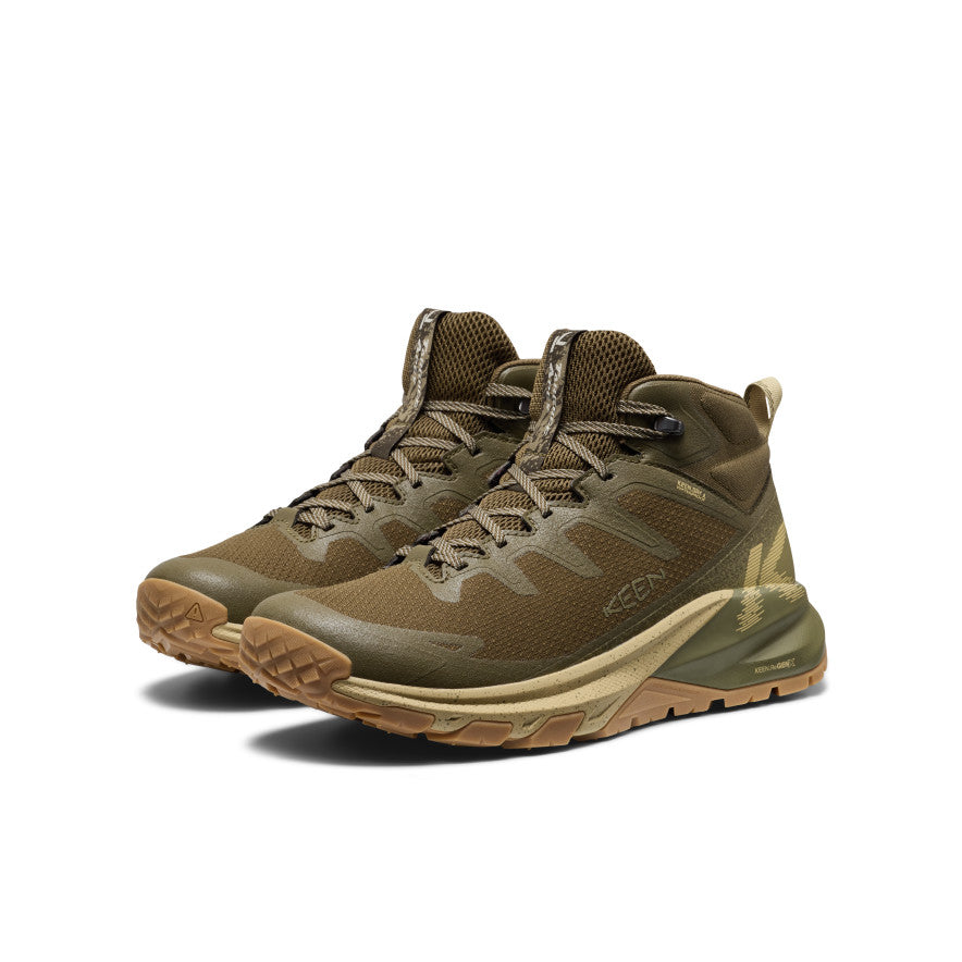 Men's Targhee Apex Waterproof Hiking Boot Dark Olive/Khaki | Keen Discount