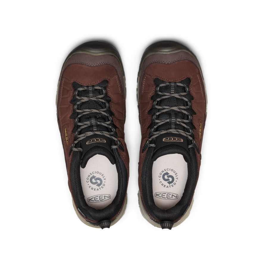 Men's Targhee IV Waterproof Hiking Shoe Java/Bison | Keen Outlet