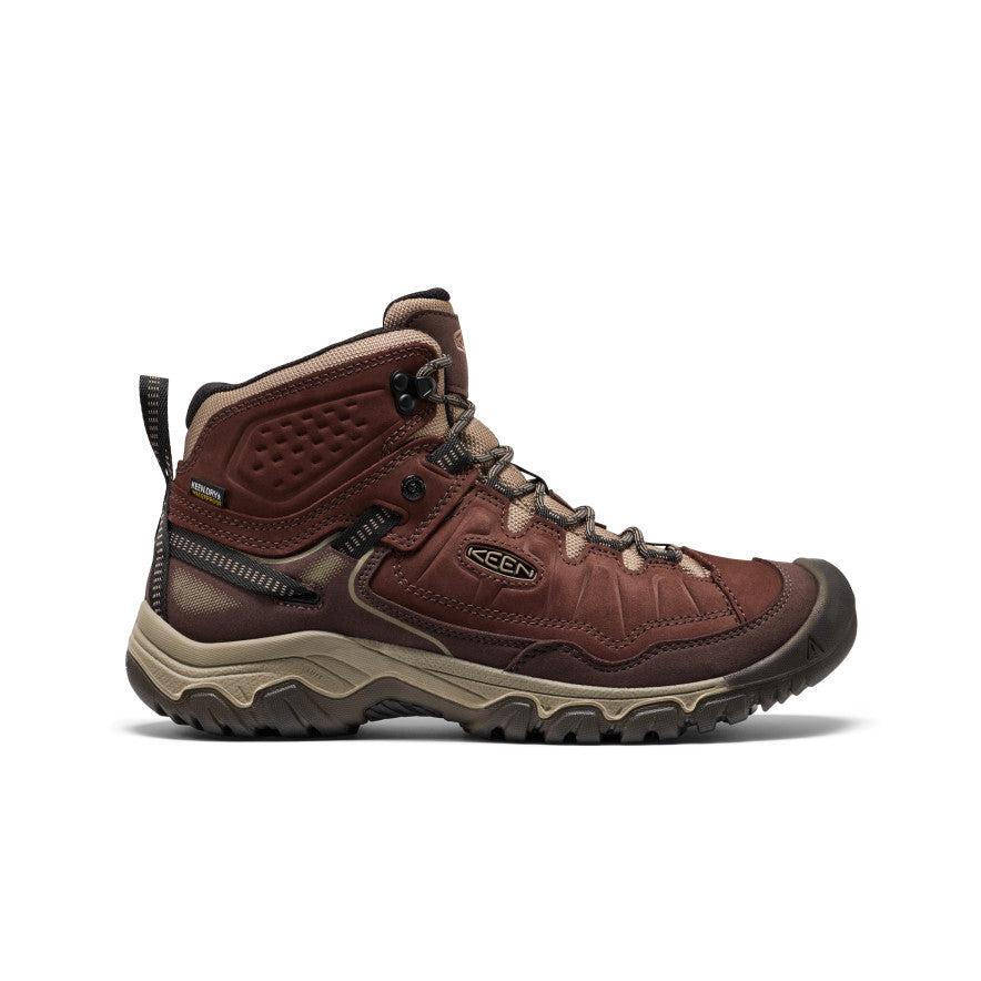 Men's Targhee IV Waterproof Hiking Boot Java/Brindle / Keen Online