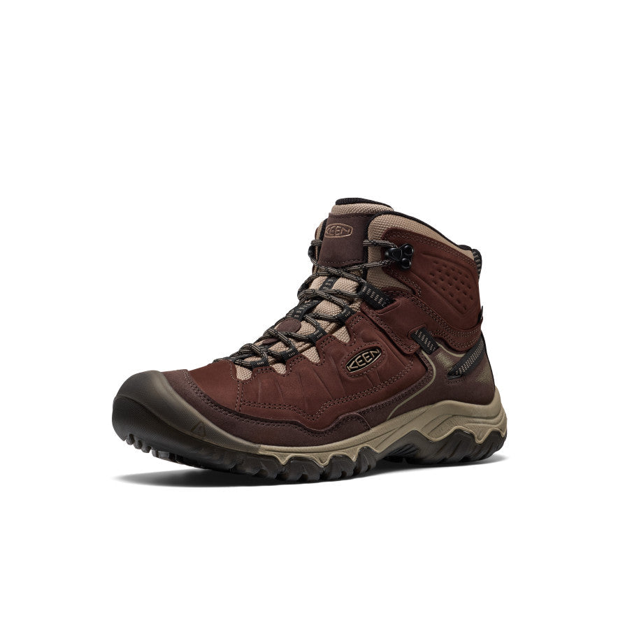 Men's Targhee IV Waterproof Hiking Boot Java/Brindle / Keen Online