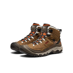 Men's Targhee IV Waterproof Hiking Boot Coyote/Gold Flame / Keen Online