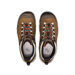 Men's Targhee IV Waterproof Hiking Boot Coyote/Gold Flame / Keen Online