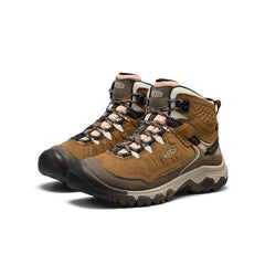 Women's Targhee IV Waterproof Hiking Boot Coyote/Peach Fuzz / Keen For sale