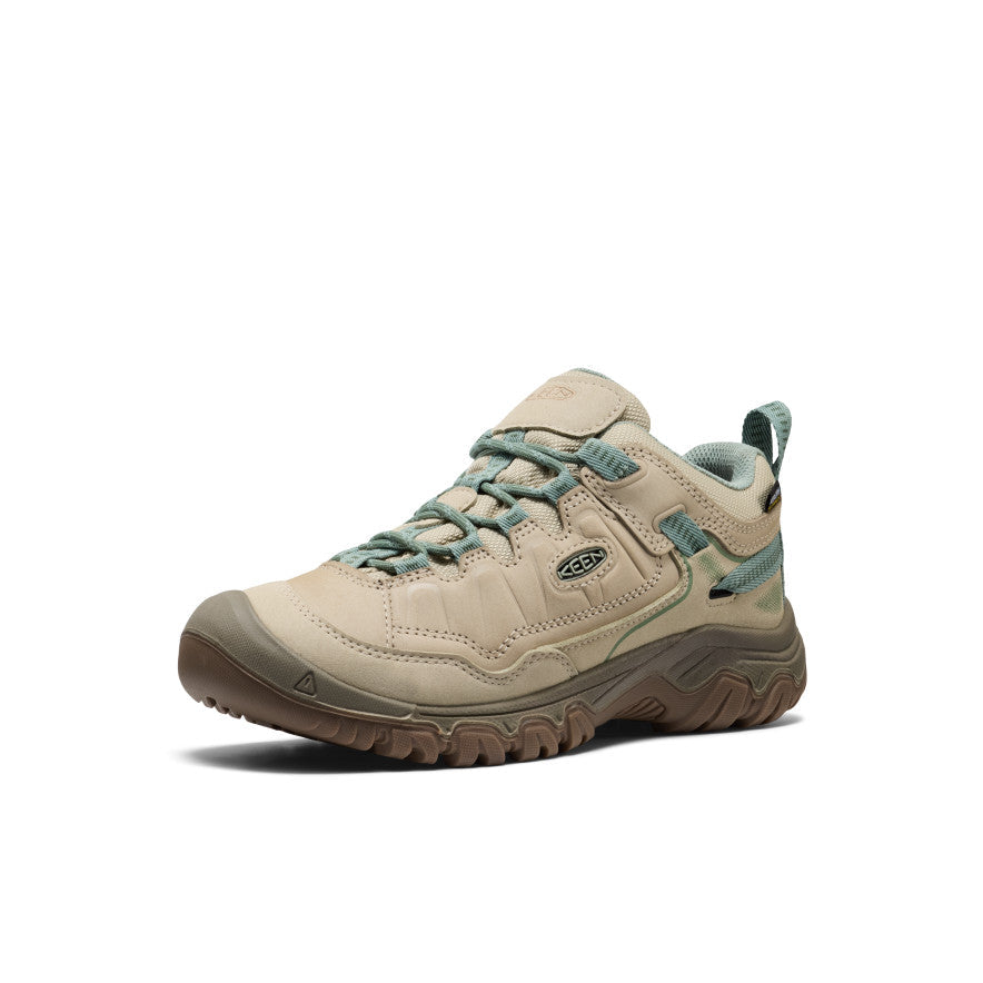 Women's Targhee IV Waterproof Hiking Shoe Abbey Stone/Lily Pad | Keen Discount