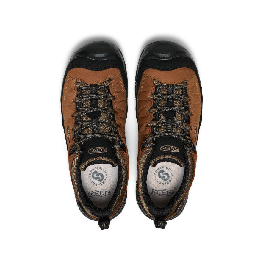 Men's Targhee IV Waterproof Hiking Shoe Bison/Black / Keen Online