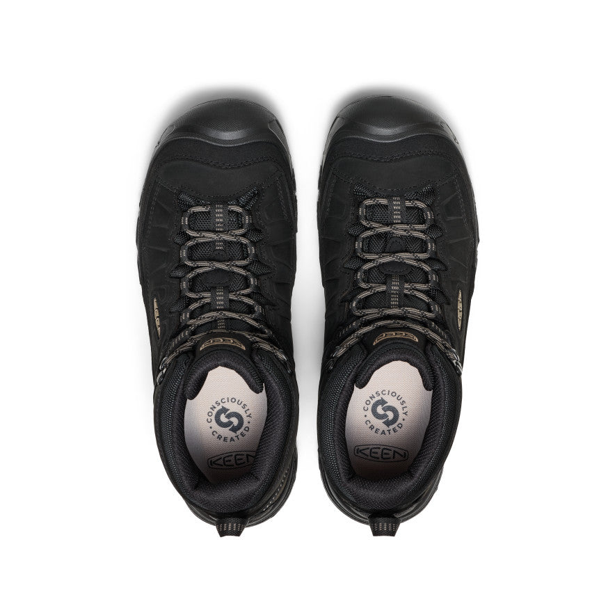 Men's Targhee IV Waterproof Hiking Boot Triple Black / Keen Sale