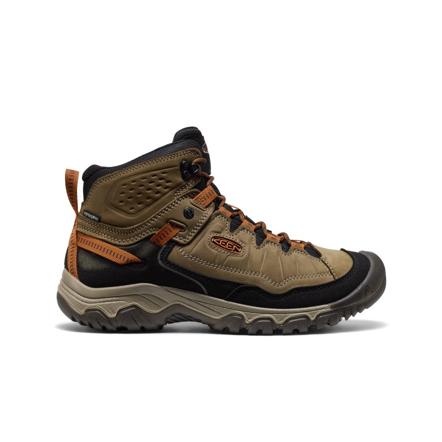 Men's Targhee IV Waterproof Hiking Boot Sea Turtle/Roasted Pecan / Keen For sale