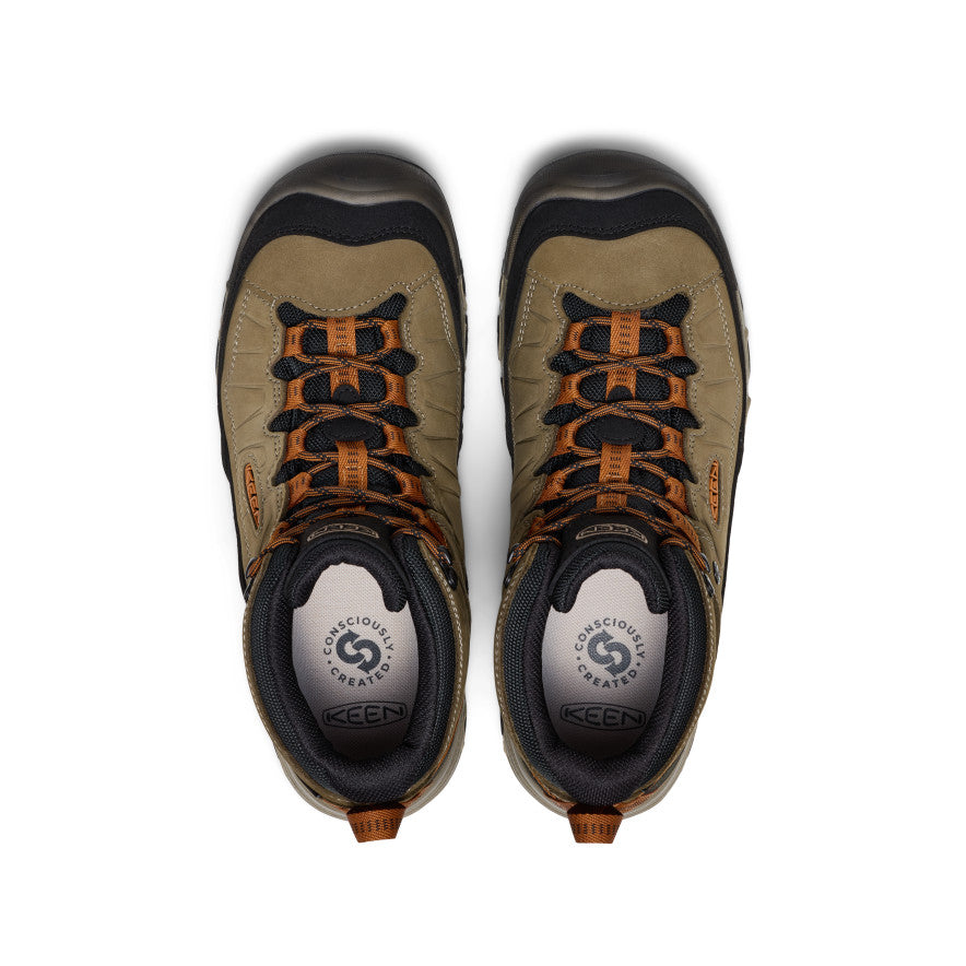 Men's Targhee IV Waterproof Hiking Boot Sea Turtle/Roasted Pecan / Keen For sale
