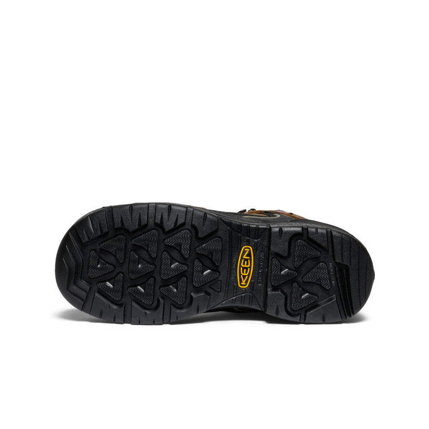 Men's Targhee IV Waterproof Work Boot (Carbon Toe) Dark Earth/Black | Keen Outlet