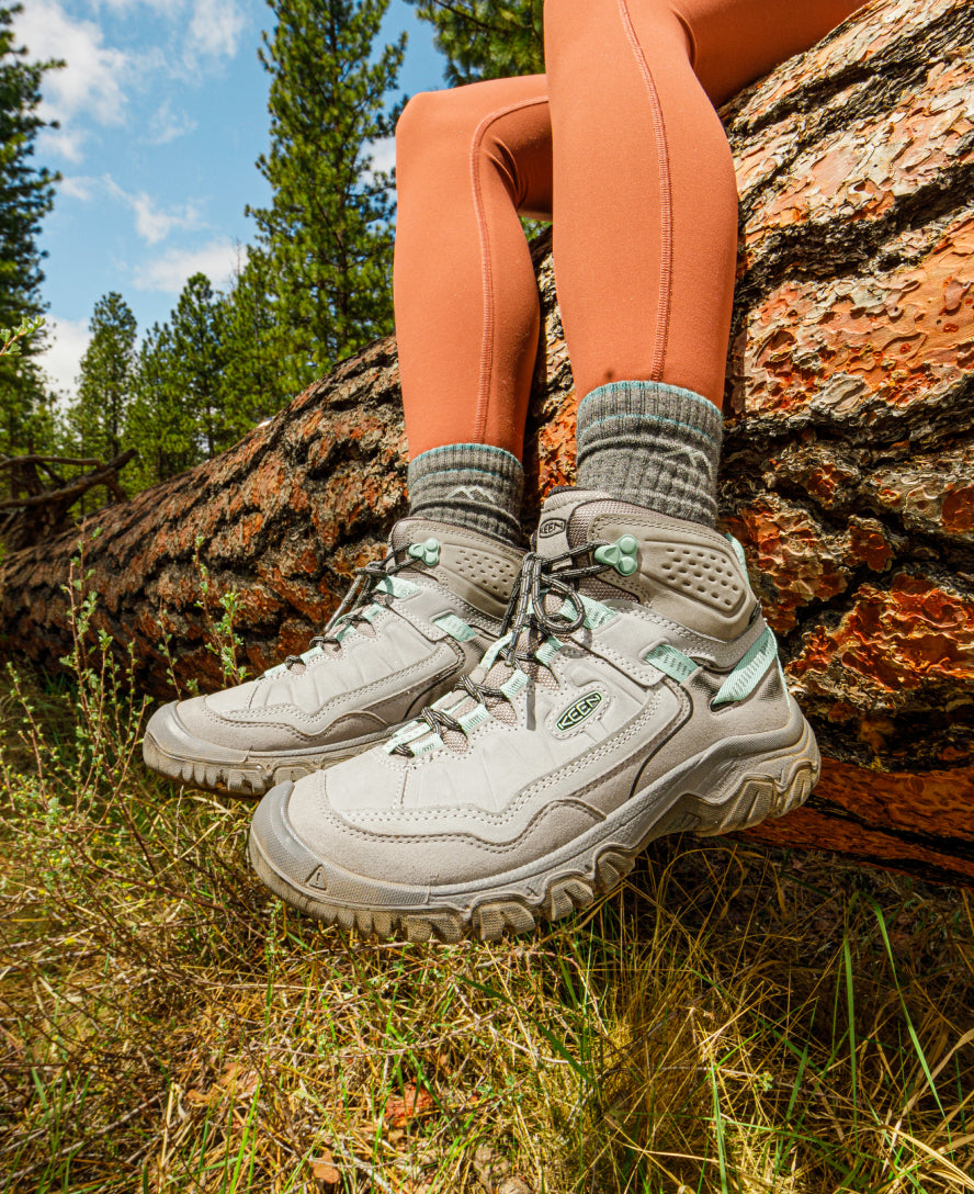 Women's Targhee IV Waterproof Hiking Boot Alloy/Granite Green / Keen Online