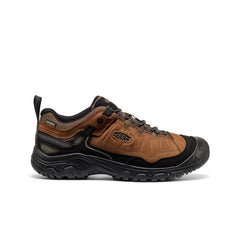 Men's Targhee IV Wide Waterproof Hiking Shoe Bison/Black | Kenn On Sale