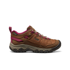 Women's Targhee IV Waterproof Hiking Shoe Bison/Beaujolais | Keen Outlet