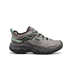Women's Targhee IV Wide Waterproof Hiking Shoe Alloy/Granite Green | Kenn On Sale