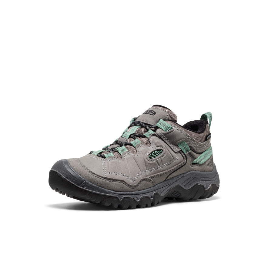 Women's Targhee IV Wide Waterproof Hiking Shoe Alloy/Granite Green | Kenn On Sale