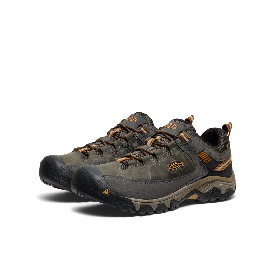 Men's Targhee III Waterproof Black Olive/Golden Brown / Keen Online