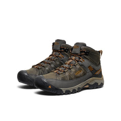 Men's Targhee III Waterproof Mid Wide Black Olive/Golden Brown / Keen Online