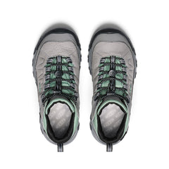 Big Kids' Targhee IV Waterproof Hiking Boot Alloy/Granite Green / Keen Sale