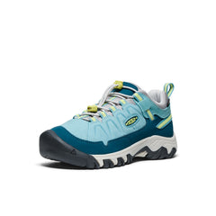 Big Kids' Targhee IV Waterproof Hiking Shoe Reef Waters/Daiquiri Green | Keen Discount