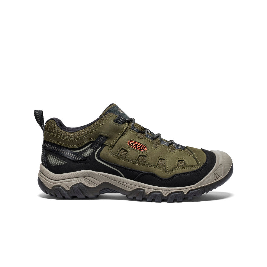 Men's Targhee IV Vented Hiking Shoe Dark Olive/Gold Flame / Keen Online
