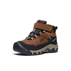 Little Kids' Targhee IV Waterproof Hiking Boot Bison/Brindle | Keen Discount