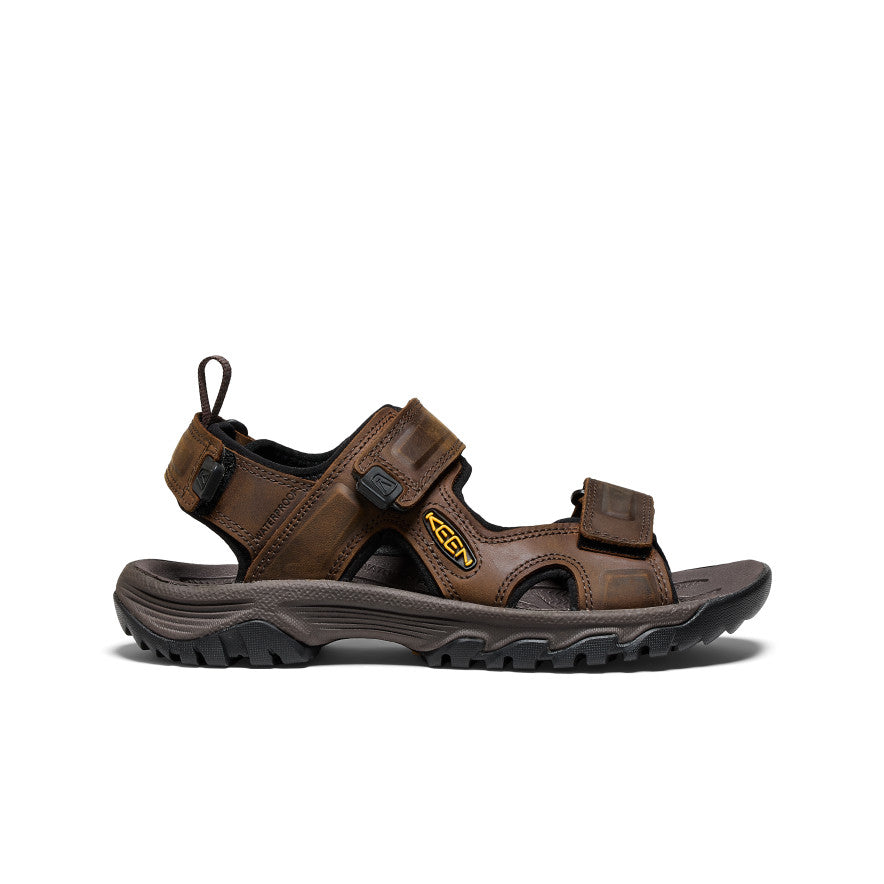 Men's Targhee III Open Toe Sandal Bison/Mulch | Kenn On Sale