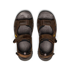 Men's Targhee III Open Toe Sandal Bison/Mulch | Kenn On Sale