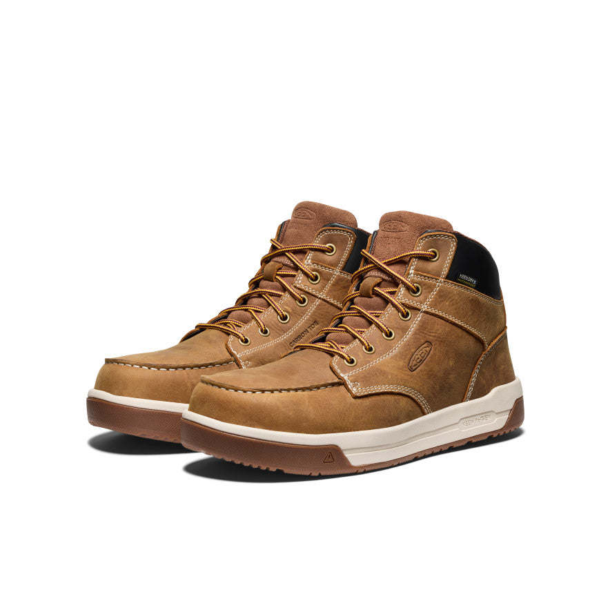 Men's Gibson Waterproof Work Boot (Carbon Toe) Belgian/Gum | Kenn On Sale
