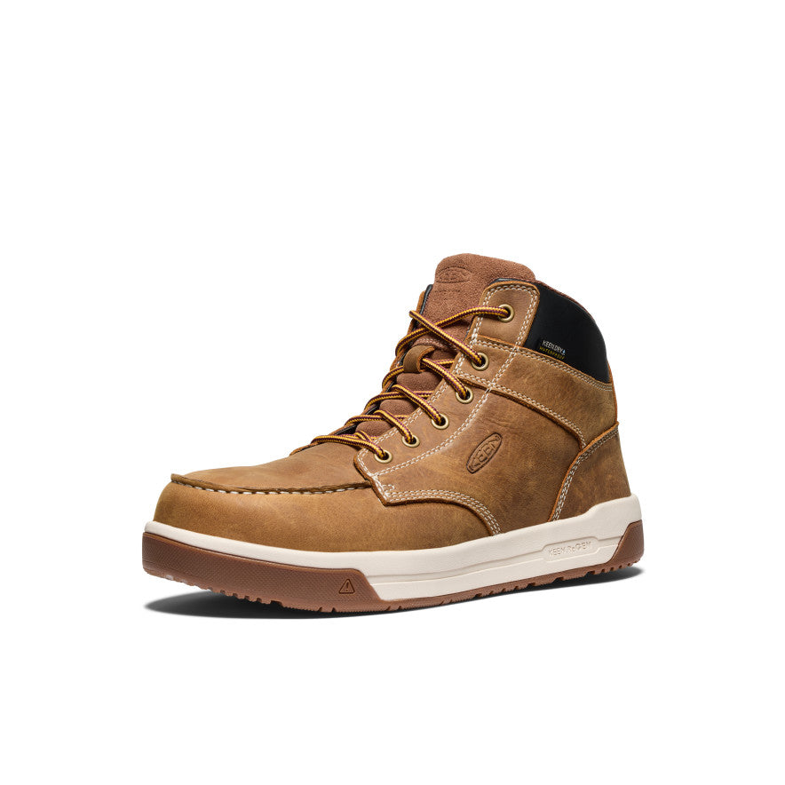 Men's Gibson Waterproof Work Boot (Carbon Toe) Belgian/Gum | Kenn On Sale