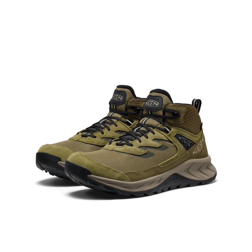 Men's Hightrail Waterproof Hiking Boot Martini Olive/Dark Olive / Keen Sale