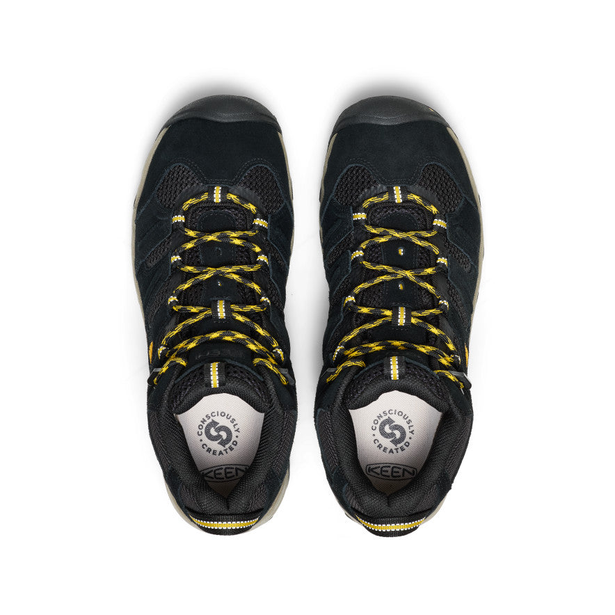 Men's Headout Waterproof Hiking Boot Black/Lemon Curry / Keen Online