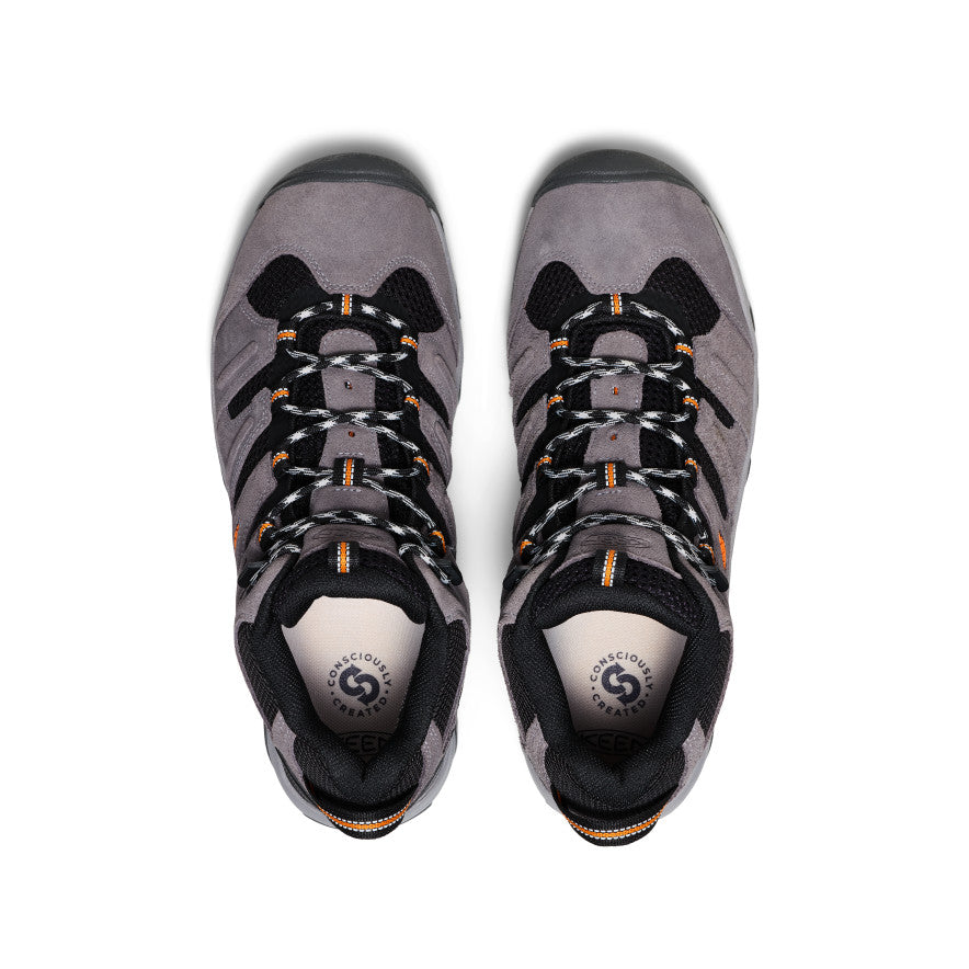 Men's Headout Waterproof Hiking Boot Magnet/Orange Pepper / Keen Online