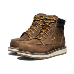 Men's Cincinnati 6" Waterproof Boot (Carbon Toe) Belgian/Sandshell / Keen For sale