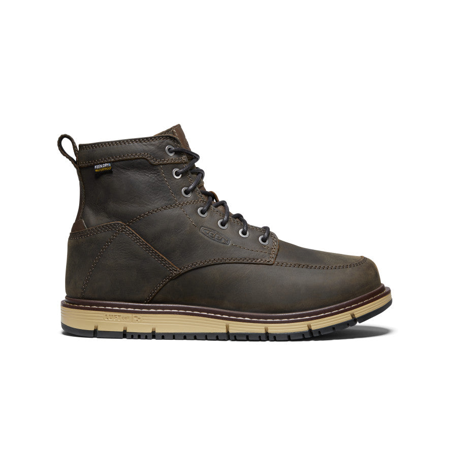 Men's San Jose 6" Waterproof Boot (Soft Toe) Cascade Brown | Keen Discount