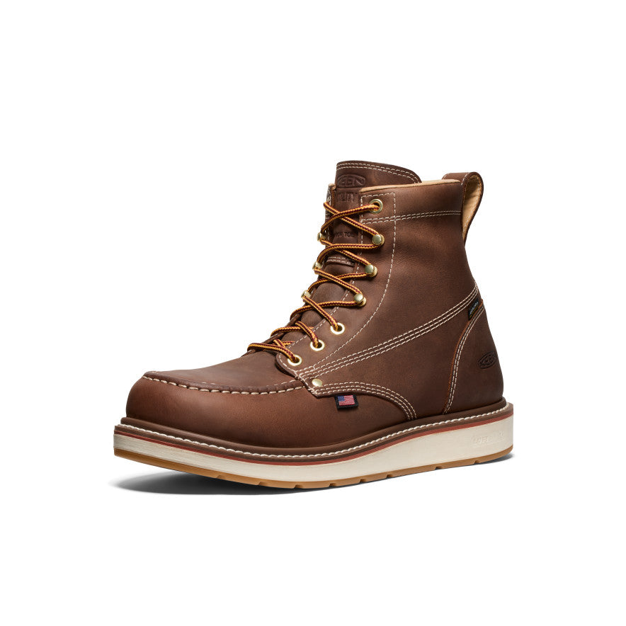 Men's Liberty 6" Waterproof Boot (Carbon Toe) Chestnut/Gum | Keen Outlet