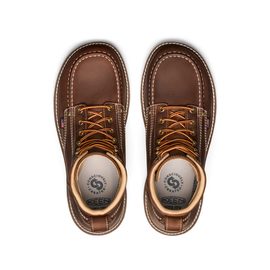 Men's Liberty 6" Waterproof Boot (Carbon Toe) Chestnut/Gum | Keen Outlet