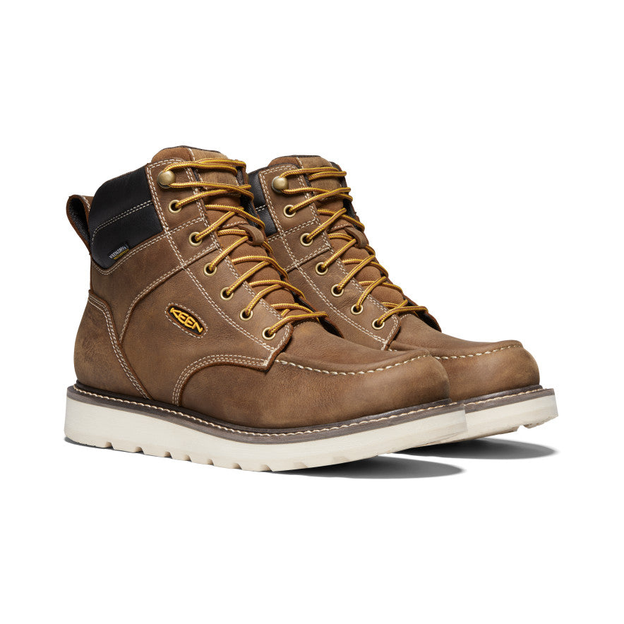 Men's Cincinnati 6" Waterproof Boot (Soft Toe) Belgian/Sandshell / Keen Online