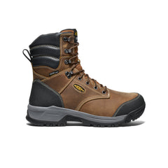 Men's Evanston 8" Insulated Waterproof Boot (Soft Toe) Bison/Black | Keen Discount