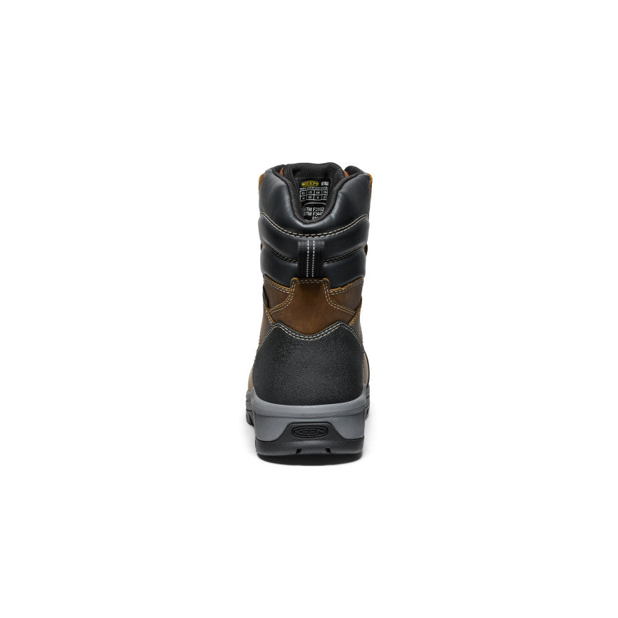 Men's Evanston 8" Insulated Waterproof Boot (Soft Toe) Bison/Black | Keen Discount