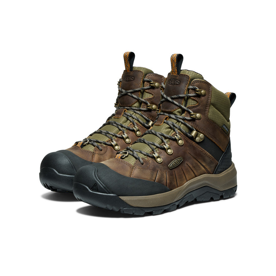 Men's Revel IV Polar Waterproof Boot Bison/Orange Pepper | Keen Outlet