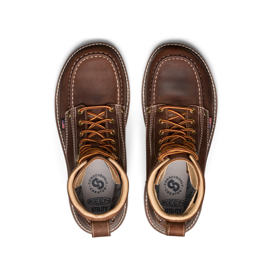 Men's Liberty 8" Waterproof Boot (Carbon Toe) Chestnut/Gum / Keen Online