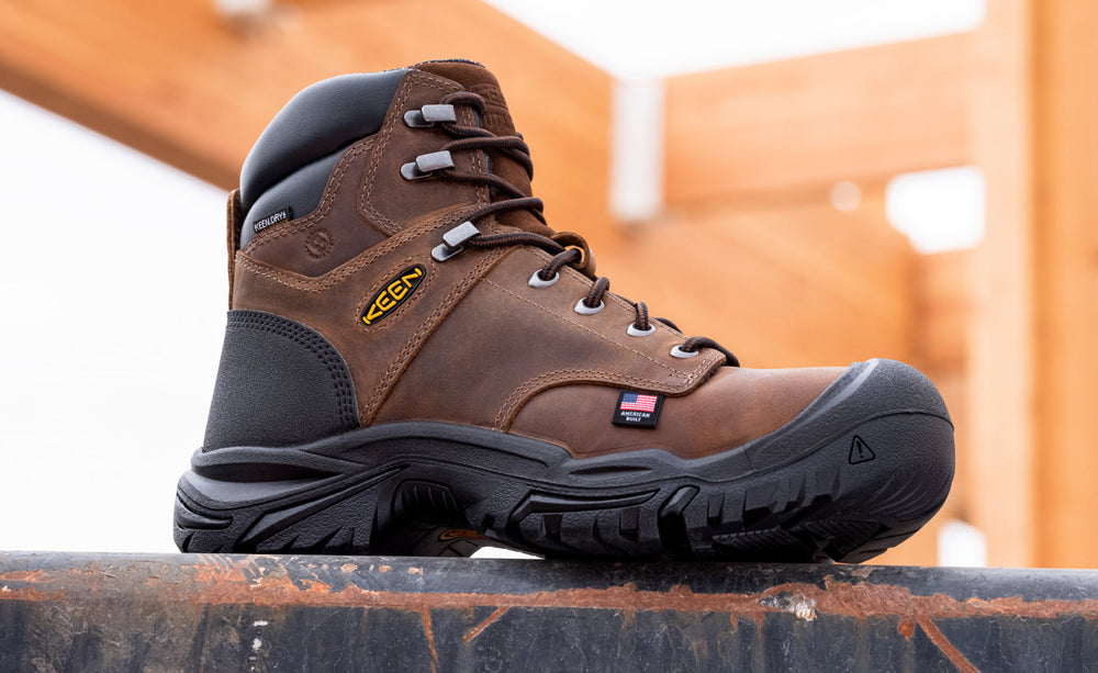 Men's Mt Vernon II 6" Waterproof Boot (Steel Toe) Dark Earth/Black | Kenn On Sale
