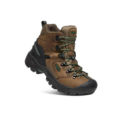 Men's Pittsburgh Energy 6" Waterproof Boot (Soft Toe) Cascade Brown/Greener Pastures | Keen Discount